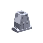 Connecteur robuste IP68/IP69K, capot étanche SO-HC10B-TKH-2S-M32, entrée par le haut