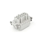 Connecteur robuste 16 A 10 broches femelle à insertion rapide HE-010-FS cage-clamp 09330102716