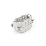 Connecteur robuste 10 broches 16 A mâle à insertion rapide HE-010-MS cage-clamp 09330102616