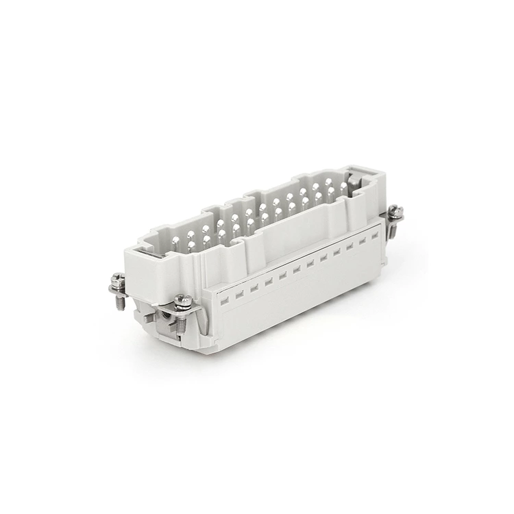 Connecteurs robustes 24 broches mâles à cage HE-024-MS 09330242616