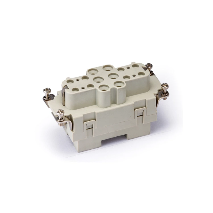 Connecteur rectangulaire robuste HK-006.2/12-F (6-10 mm²) 09380182702 Borne à vis 40 A/10 A