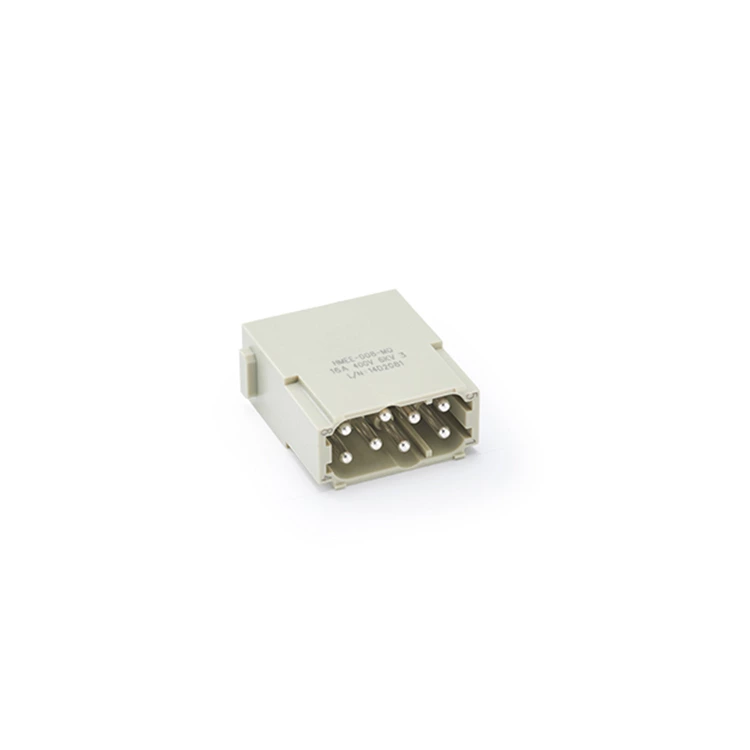 Connecteur modulaire robuste à 8 broches SO-HMEE-008-MQ, borne à insertion rapide 09140082633