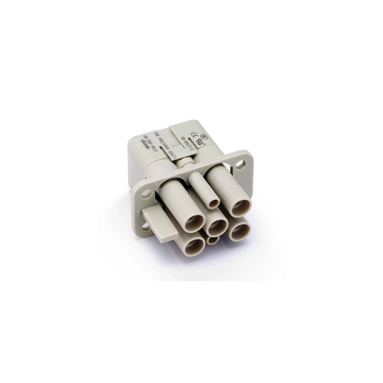 Connecteurs robustes série HQ 40A/10A HQ-004/2-FC 6 broches 09120063141 borne femelle à sertir