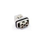 Connecteurs robustes série HQ 40A HQ-004/2-MC 6 broches 09120063041 borne à sertir