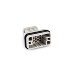Connecteur rectangulaire HQ-017-MC, connecteurs robustes 17 broches 09120173001