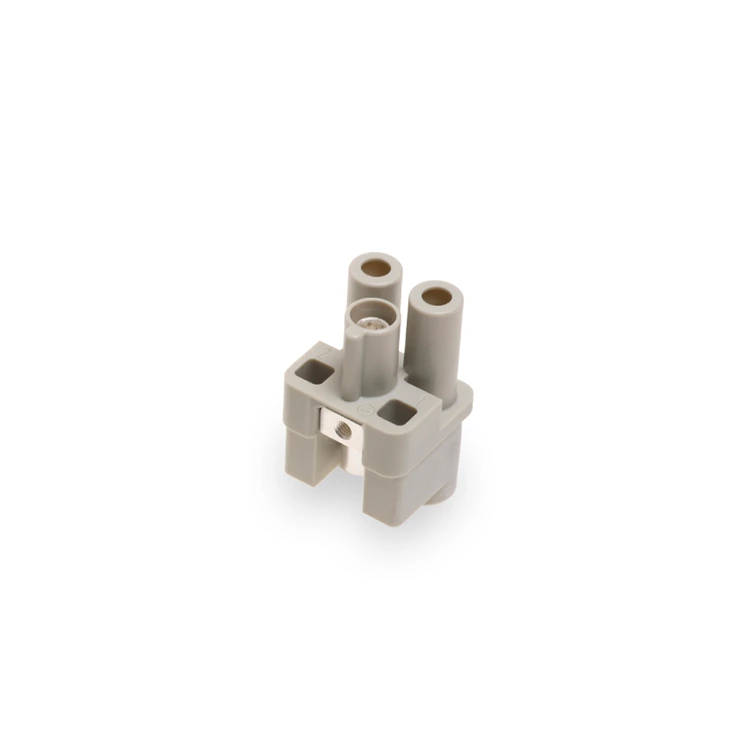 Connecteur industriel robuste 2 broches 40 A HQV-002.2-F (4-10 mm²) 09120022751