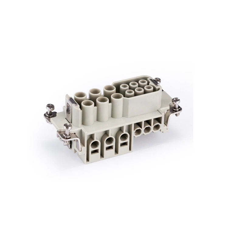 Connecteur robuste série HK 12 broches 40 A et 6 broches 16 A femelles